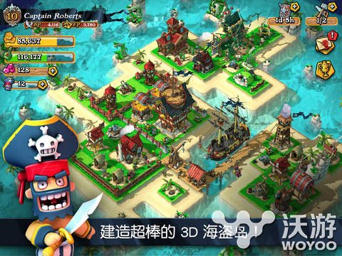 Rovio策略经营手游《海盗掠夺战》登陆安卓平台 海域 海怪 卡通 赚钱 金币 策略 ovi 经营 掠夺 海盗 新闻资讯  第1张