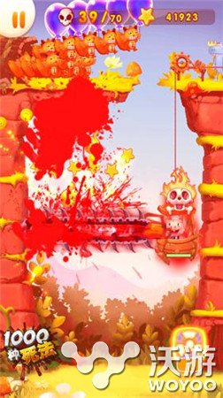 《1000种死法》恶萌腰斩死法炫腹党小心啦 进攻 火热 奇葩 可圈可点 电锯 血腥 独特的 恶搞 腰斩 1000种死法 新闻资讯  第2张