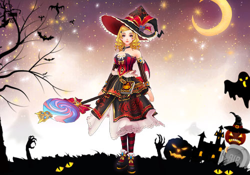 《胭脂妃》万圣节皮肤曝光 芈月化身幽鬼公主 正版 芈月传 月传 魔法 随从 换装 芈月 宫斗 万圣 万圣节 新闻资讯  第2张