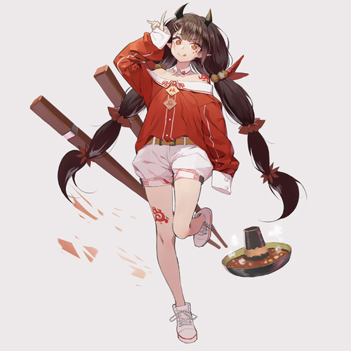 《料理次元》联动半次元 玩家作品限定植入 萌娘 立绘 娘化 八大菜系 绘画 二次元 联动 半次元 料理 次元 新闻资讯  第4张
