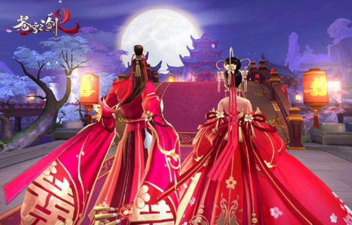 《苍穹之剑2》婚礼巡游体验乘鸾之喜 原创 金色 好感度 情缘 幻想 婚礼 称谓 结婚 苍穹之剑 苍穹 新闻资讯  第9张