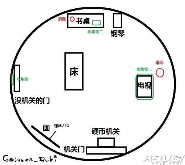 密室解谜手游《临终：重生试炼》白金攻略 天将 盖板 htm a9 tm vg 桌子 老虎 小高 奖杯 密室 收集 电视 高能 道具 钢琴 笔记 密码 白金 试炼 新闻资讯  第3张