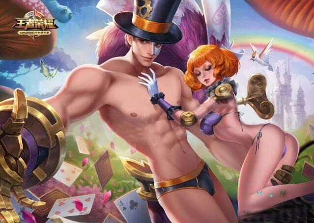 当《王者荣耀》英雄们的衣服被P掉之后！  新闻资讯  第9张