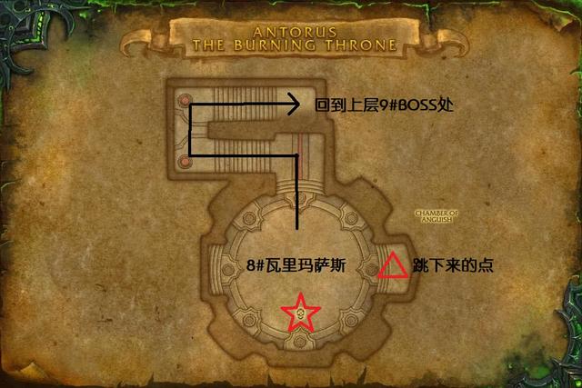 魔兽燃烧王座地图指南：副本入口 本内地图及各BOSS的击杀顺序 击败 纳尔 猎魂 b4 下一层 魔兽 指南 燃烧王座 燃烧 副本 新闻资讯  第9张