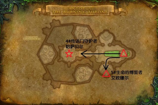 魔兽燃烧王座地图指南：副本入口 本内地图及各BOSS的击杀顺序 击败 纳尔 猎魂 b4 下一层 魔兽 指南 燃烧王座 燃烧 副本 新闻资讯  第4张