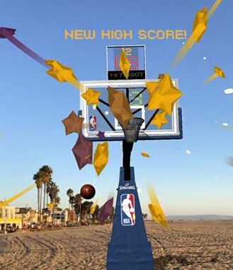 无内购 NBA官方推出AR手游NBA AR 苹果 强弱 赛场 商店 输赢 心爱 道具 虚拟现实技术 内购 投篮 新闻资讯 第1张 无内购 NBA官方推出AR手游NBA AR 苹果 强弱 赛场 商店 输赢 心爱 道具 虚拟现实技术 内购 投篮 新闻资讯 第1张