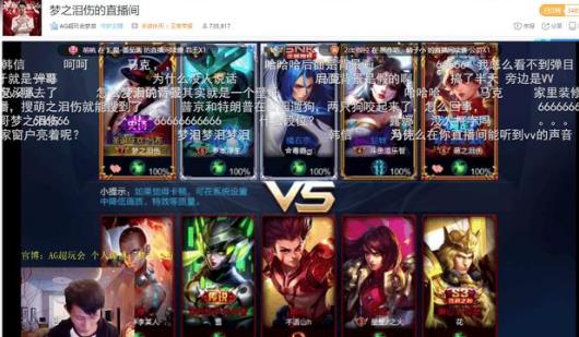 王者荣耀梦泪：连播第二夜观众破80万，网友连问怎么回事 眼前 关心 打野英雄 高达 粉丝 虎牙 狂热 16号 虎牙直播 新闻资讯  第4张