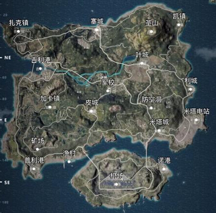 绝地求生：名称大变！国服地图终于要出 皮城 奇葩 去吧 圣洁 腾讯 外挂 战火 黄泉 拼音翻译 改名 新闻资讯  第1张