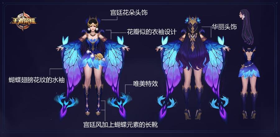 宫廷风满满：王者荣耀貂蝉新皮肤仲夏夜之梦细节曝光 新英雄 王者荣耀貂蝉 蝴蝶 曝光 王者荣耀 宫廷 仲夏夜之梦 之梦 貂蝉 仲夏 新闻资讯  第3张