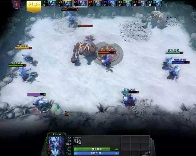 金字塔大逃亡？Dota2迎霜节RPG地图来袭 小僵尸 蓝胖 斧王 屠夫 竞速 僵尸 小游 小游戏 大逃亡 逃亡 新闻资讯  第3张