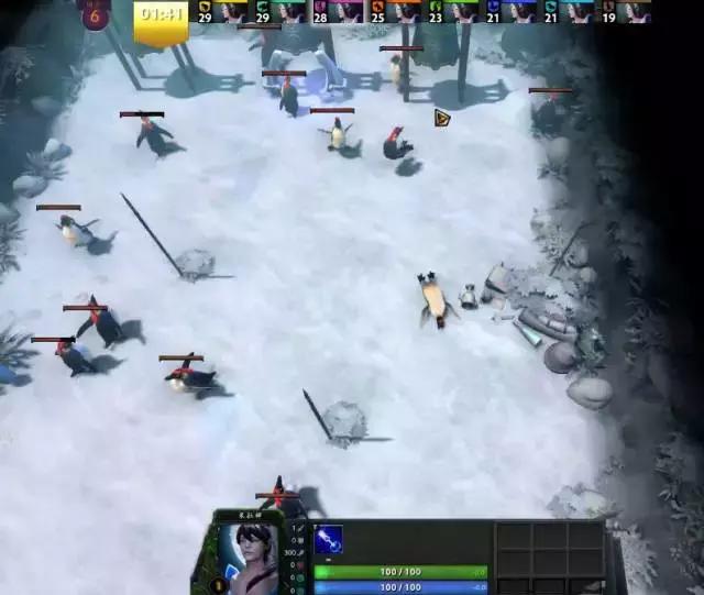 金字塔大逃亡？Dota2迎霜节RPG地图来袭 小僵尸 蓝胖 斧王 屠夫 竞速 僵尸 小游 小游戏 大逃亡 逃亡 新闻资讯  第6张