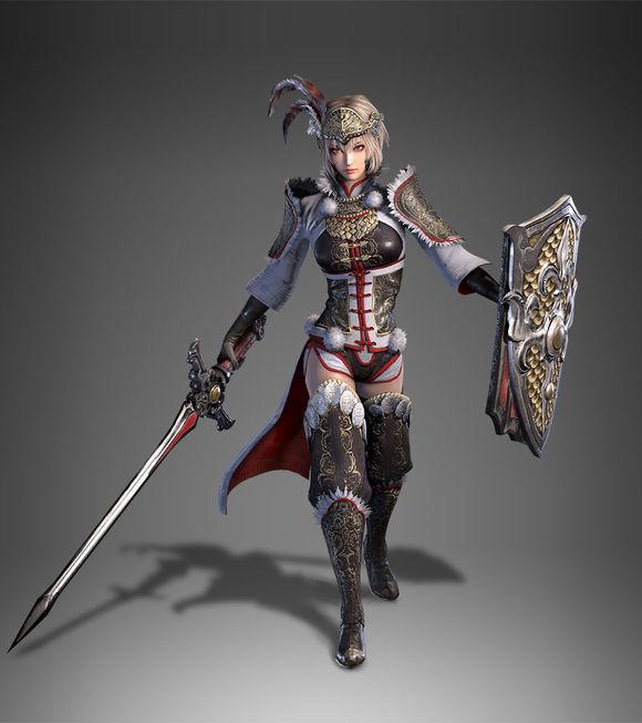 真三国无双8那些武器变换的女将：关银屏居然是手持狼牙棒 三叉 三国 手持 王异 无双 狼牙 人物 狼牙棒 动作 果然 新闻资讯  第2张