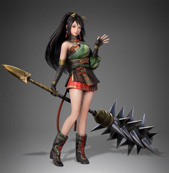 真三国无双8那些武器变换的女将：关银屏居然是手持狼牙棒 三叉 三国 手持 王异 无双 狼牙 人物 狼牙棒 动作 果然 新闻资讯  第3张