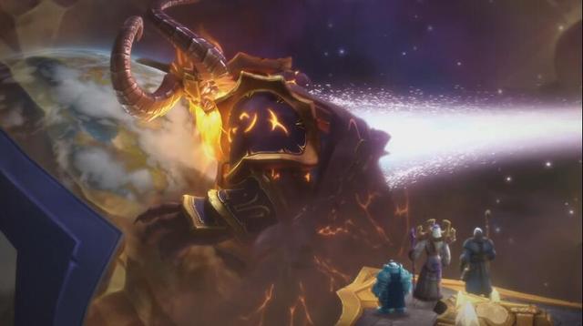 魔兽世界7.3.2燃烧的王座最终剧情 萨格拉斯怒插艾酱 大剑 封印 魔兽 泽拉 艾泽拉斯 希利苏斯 萨格拉斯 燃烧 泰坦 泽拉斯 新闻资讯  第5张