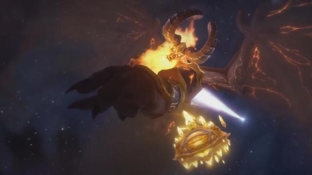 魔兽世界7.3.2燃烧的王座最终剧情 萨格拉斯怒插艾酱 大剑 封印 魔兽 泽拉 艾泽拉斯 希利苏斯 萨格拉斯 燃烧 泰坦 泽拉斯 新闻资讯  第7张