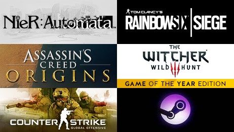 Steam一周销量排行榜:吃鸡37连冠 GTA5持续强势 特卖 销量 排行榜 巫师3 纪元 尼尔 巫师 大逃杀 彩虹六号 围攻 新闻资讯 第3张 Steam一周销量排行榜:吃鸡37连冠 GTA5持续强势 特卖 销量 排行榜 巫师3 纪元 尼尔 巫师 大逃杀 彩虹六号 围攻 新闻资讯 第3张