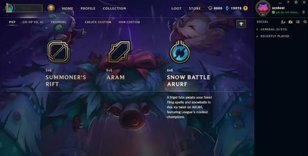 LOL 冰雪节专属无限火力模式来临 新皮肤抢先看 拳头 上将 峡谷 乱斗 大乱斗 无限火力 火力 金克斯 冰雪节 冰雪 新闻资讯  第6张