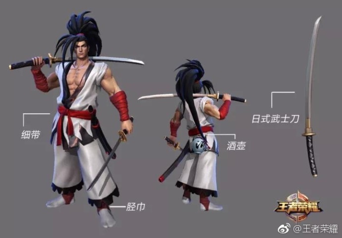 王者荣耀宫本武藏新皮肤霸王丸为何被指神似不知火舞？ 原型 侍魂 snk 王者荣耀 不知火舞 火舞 武藏 宫本武藏 霸王丸 霸王 新闻资讯  第2张