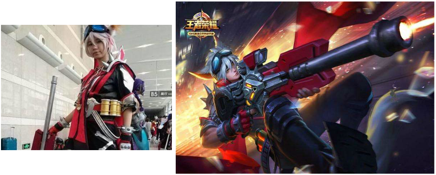王者荣耀英雄cosplay盘点：百里守约简直堪称毁天灭地级别！ 面具 百里守约 百里 play 守约 spl 王者荣耀 毁天灭地 cosplay cos 新闻资讯  第4张