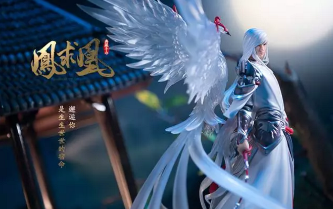 王者荣耀李白凤求凰手办造型曝光！仙气十足这是要上天？ 召唤师 还原 登场 王者荣耀李白凤求凰 曝光 王者荣耀李白 王者荣耀 李白凤求凰 李白 手办 新闻资讯  第4张