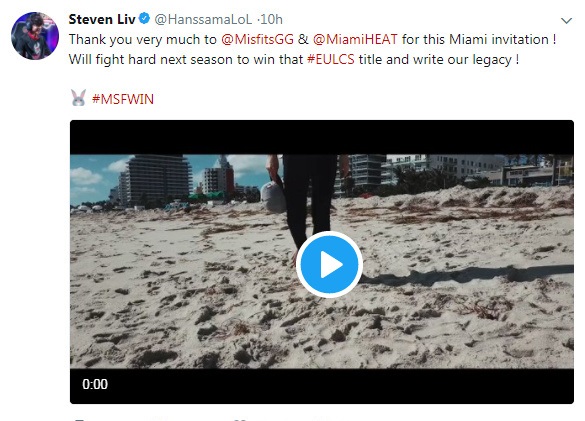 MSF战队AD选手Hans Sama确认留队 MSF官方证实相约LOLS8 兔子 峡谷 一刻 赢得 lols8 北美 粉丝 联盟 英雄联盟 推特 新闻资讯  第2张