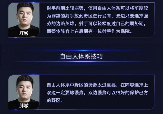 王者荣耀自由人体系是什么？KPL选手胖墩解读自由人体系 峡谷 赛场 马可波罗 元芳 孙尚香 李元芳 射手 王者荣耀 人体 自由人 新闻资讯  第3张