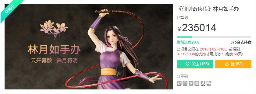 仙剑奇侠传林月如手办彩模图完整版公布 众筹特惠只需598元 小伙伴 完整版 奇侠 仙剑奇侠 仙剑 仙剑奇侠传 众筹 林月如 月如 手办 新闻资讯  第2张