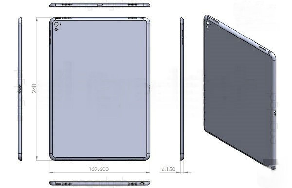 苹果iPad Air 3最新设计草图曝光 图纸 3的 设计图 pad ipa ipad 苹果ipad 苹果 曝光 新闻资讯  第1张