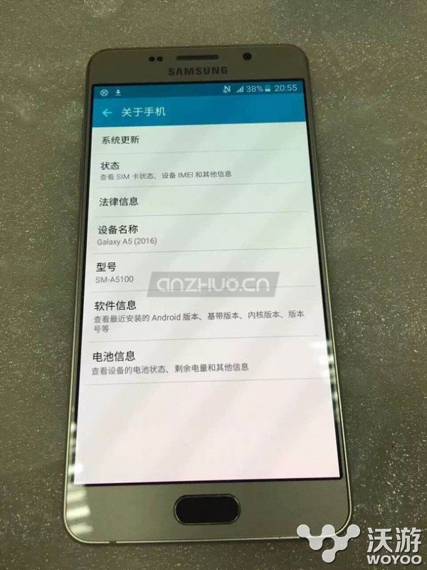 三星新品Galaxy A5/A7升级版真机曝光 a7 6G 分辨率 nos 智能手机 gala 11月1 galaxy 处理器 曝光 新闻资讯  第1张