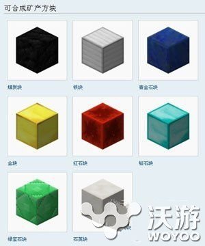 我的世界所有矿石种类介绍 指南 盔甲 电路 指南针 青金石 a21 lack solid black 图鉴 红石 方块 我的世界 矿石 新闻资讯  第5张