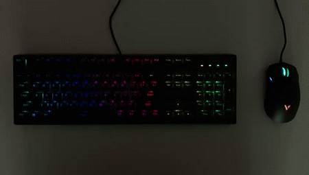 正面低调反面炫彩 雷柏V808RGB游戏键盘体验评测 自定义 评测 坦白 开箱 面面 低调 鼠标 驱动程序 驱动 mm 新闻资讯  第20张