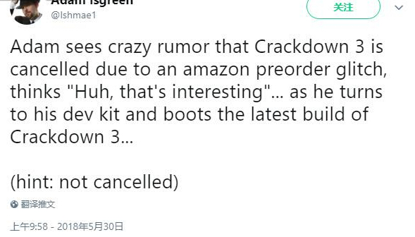 Xbox高管：《除暴战警3》仍在开发中 工作室 dam 创意总监 xbox reen green sgreen caption cap 新闻资讯  第1张