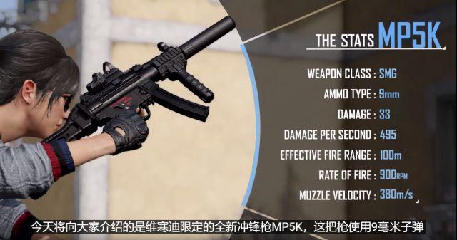 绝地求生:1.0.27更新中新的9mm冲锋枪MP5K 部分数据 枪械 枪口 p5 3的 2s mp5 ken mm 冲锋枪 9mm 新闻资讯 第1张 绝地求生:1.0.27更新中新的9mm冲锋枪MP5K 部分数据 枪械 枪口 p5 3的 2s mp5 ken mm 冲锋枪 9mm 新闻资讯 第1张