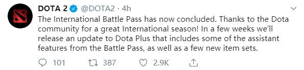 DOTA2更新:TI9勇士令状活动今日结束 刀塔Plus将有新更新 ti9 dota dota2 dota2更新 刀塔 新闻资讯 第1张 DOTA2更新:TI9勇士令状活动今日结束 刀塔Plus将有新更新 ti9 dota dota2 dota2更新 刀塔 新闻资讯 第1张