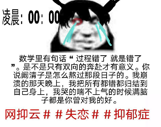 抖音到点了我要开始抑郁了表情包 深夜 网易云 软件园 年轻人 热门音乐 整理 body 表情包 表情 抖音 新闻资讯  第9张