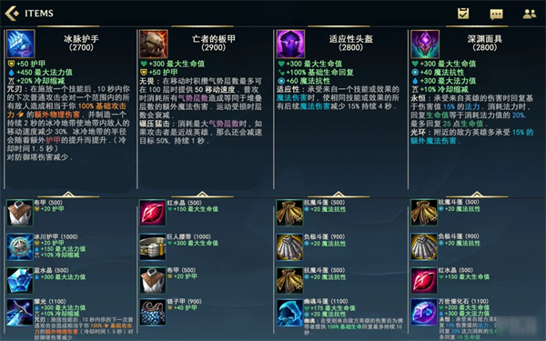 《英雄联盟手游》装备中文翻译 装备解析 小伙伴 软件园 body ios 日服 英雄联盟 中文 联盟 翻译 英雄联盟手游 新闻资讯  第12张