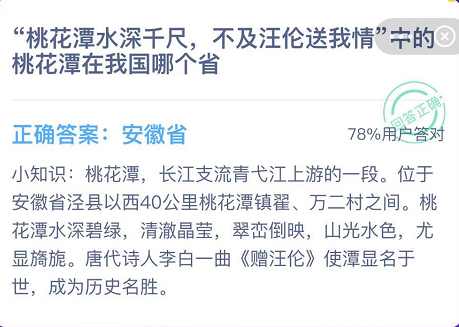 蚂蚁庄园12月14日答案最新 李白 多说 软件园 山光水色 支付宝 2月14 12月14 庄园 桃花 蚂蚁庄园 新闻资讯  第2张