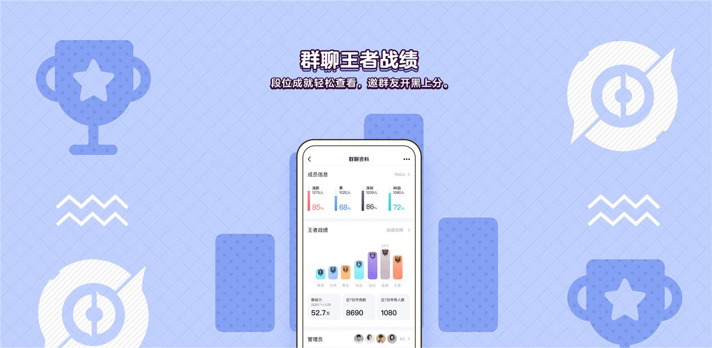 qq8.5.5测试版有什么新功能 成就 开黑 佩戴 头像 峡谷 多了一个 战绩 段位 群聊 qq 新闻资讯  第6张