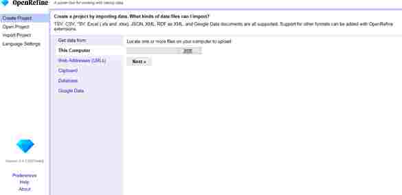 OpenRefine免费版(数据清理工具) ki 轻轻 清除 iki 文件格式 文件 电脑 fine efi O 软件下载  第3张