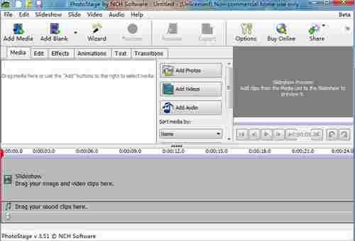 Photostage中文版(幻灯相册制作工具)截图1