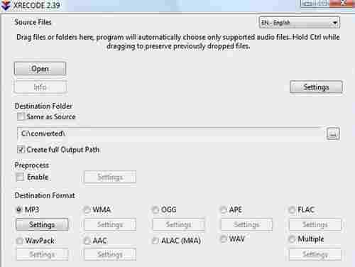 XRecode 3免费版(音频转换器) 精简 文件夹 转换 eco cod XRecode 影音 文件格式 音频 文件 软件下载  第1张