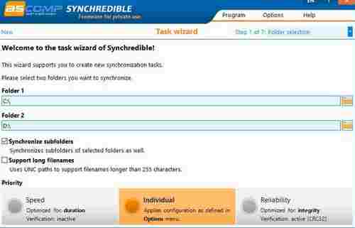 Synchredible电脑版(文件夹同步软件) 电脑 同步软件 拷贝 数据库 备份 文件夹 2 文件 ync red 软件下载 第1张 Synchredible电脑版(文件夹同步软件) 电脑 同步软件 拷贝 数据库 备份 文件夹 2 文件 ync red 软件下载 第1张