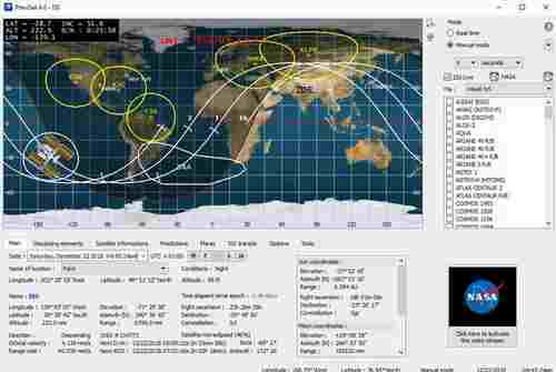 PreviSat免费版(卫星跟踪工具) 地核 压缩包 游戏地图 O 汉化版 汉化 原素 2 ev evi 软件下载  第1张