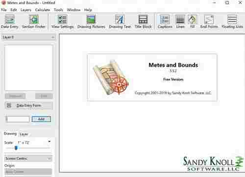 Metes and Bounds Pro免费版(契据图编辑器) 通话 测量 Pro and 自定义 2 Metes Bounds nds 制图 软件下载  第1张