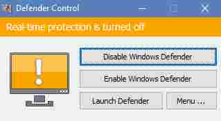 Defender Control破解版(Defender关闭工具) 汉化 汉化版 电脑 拷贝 10 Defender Windows on 2 in 软件下载  第4张