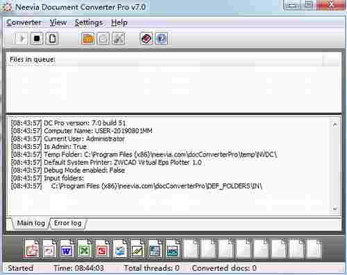 Neevia Document Converter Pro(文档格式转换器) PDF ume ver via Converter ev 文件 Document 2 on 软件下载  第1张