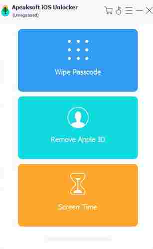 Apeaksoft iOS Unlocker(iOS解锁工具) pea Apeaksoft peak ID peaks 密码 iOS O iPhone on 软件下载  第1张