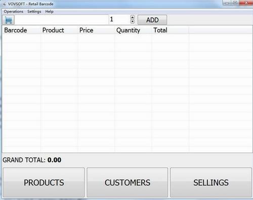 VovSoft Retail Barcode(收银管理系统) Vov Soft tai cod arc ail ar tail Retail on 软件下载  第1张