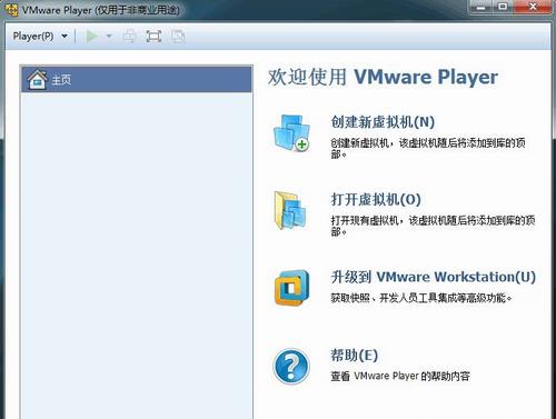VMware Player(精简版虚拟机)截图1