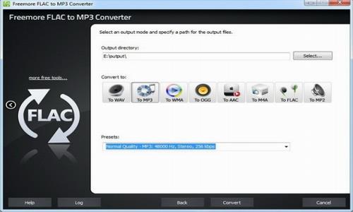 freemore flac to mp3 converter 音频 ver to MP3 文件格式 p3 mp3 文件 on flac 软件下载  第1张